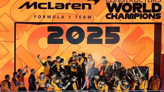 El equipo británico se consagró campeón del Mundial de contructores 2025 de la Fórmula 1.