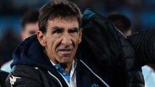 Gustavo Costas, entrenador de Racing. Gustavo Costas, entrenador de Racing.