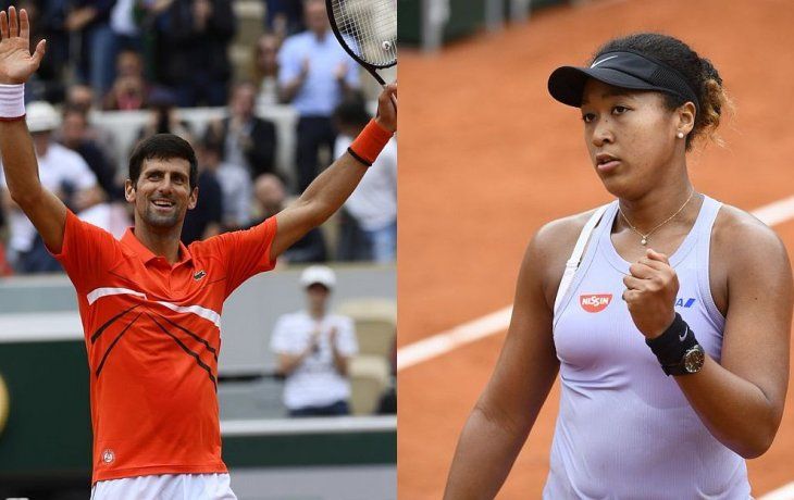 Djokovic y Osaka, los N°1 del mundo, avanzan en Roland Garros por diferentes caminos