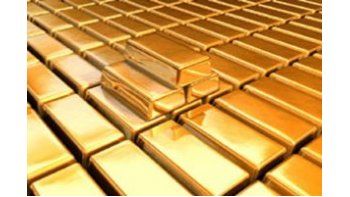 El oro bajó un 1,4% a u$s 1.068,60
