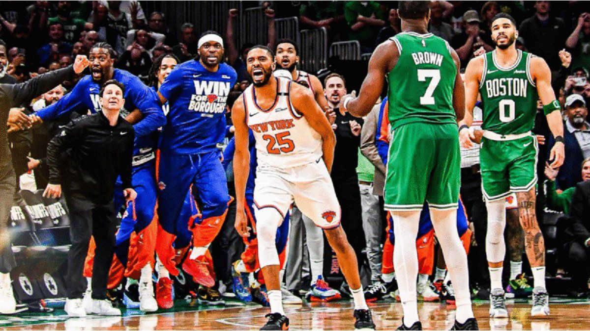 NBA: New York Knicks made history in the playoffs by tracing 20 points against Boston Celtics for the second time