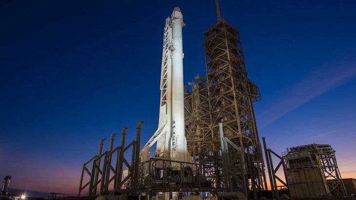 SpaceX envió a cuatro astronautas a la estación espacial.