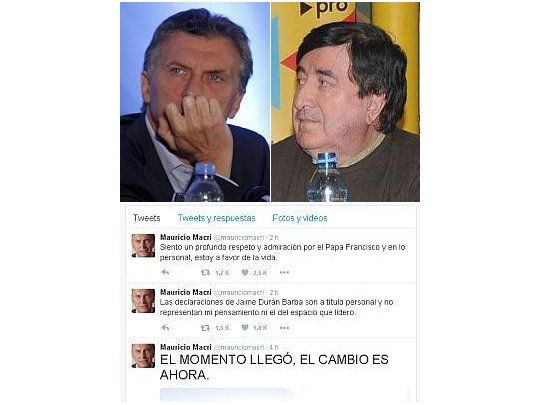 Mauricio Macri se molestó con los dichos de su consultor ecuatoriano Jaime Durán Barba