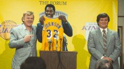 John C. Reilly, Quincy Isaiah and Jason Clark in Lakers: Time to win. John C. Reilly, Quincy Isaiah and Jason Clark in Lakers: Time to win.