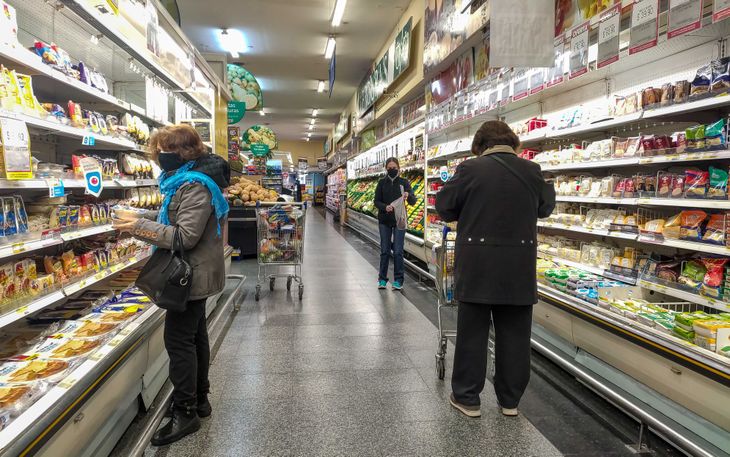 Inflación: los alimentos subieron 2,9% en las primeras dos semanas de agosto
