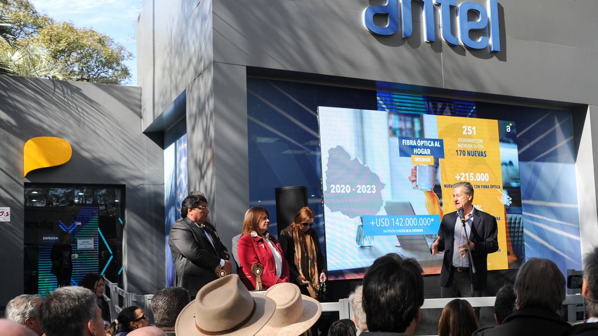 Antel invested US$270 million to improve connectivity in the interior