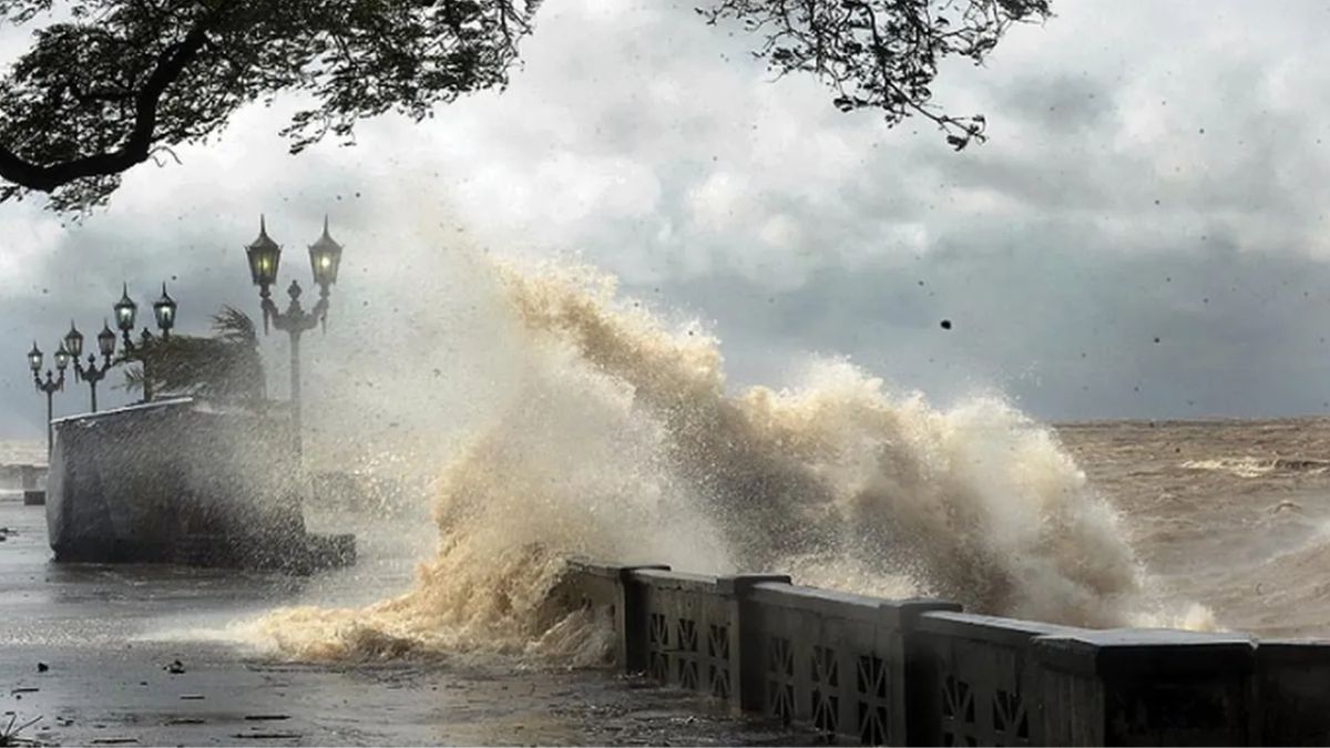 Se mantiene la alerta por crecida del Río de la Plata