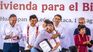 Claudia Sheinabum en entrega de viviendas para el Bienestar en Oaxaca.