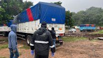 aduana allano seis domicilios y secuestro armas, granos, alcohol y camionetas