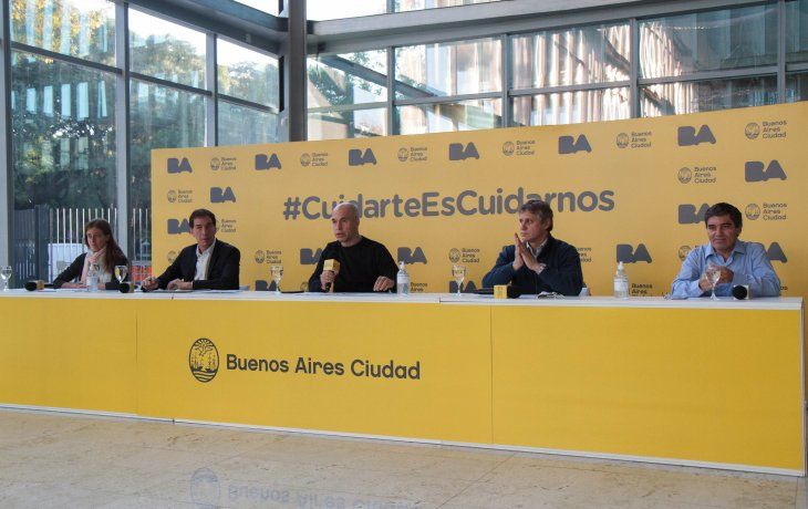 El jefe de Gobierno porteño, Horacio Rodríguez Larreta, encabezará la conferencia de prensa.&nbsp;&nbsp;