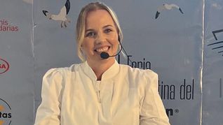 Valeria Ricciardi en la Feria Argentina del Alfajor que se realizó en Buenos Aires el año pasado. Valeria Ricciardi en la Feria Argentina del Alfajor que se realizó en Buenos Aires el año pasado.