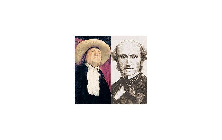 ámbito.com | Jeremy Bentham y John Stuart Mill