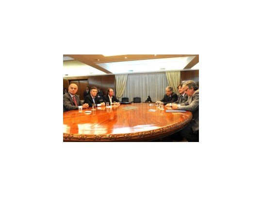 Reunión entre funcionarios de Nación y Ciudad.