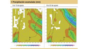 ámbito.com | Habrá lluvias en Chaco y en la región pampeana