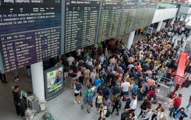 El error del joven español causó un verdadero caos en el aeropuerto de Múnich.