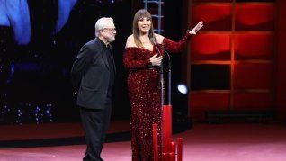 Moria Casán fue una de las artistas reconocidas durante la noche.&nbsp;