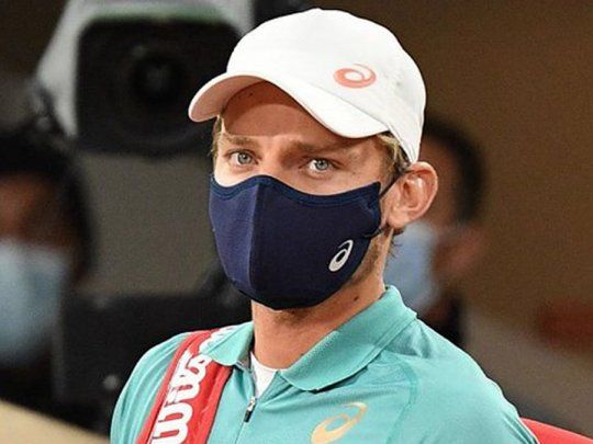 David Goffin, quien estuvo en Roland Garros, dio positivo de coronavirus y se bajó del ATP de San Petersburgo.