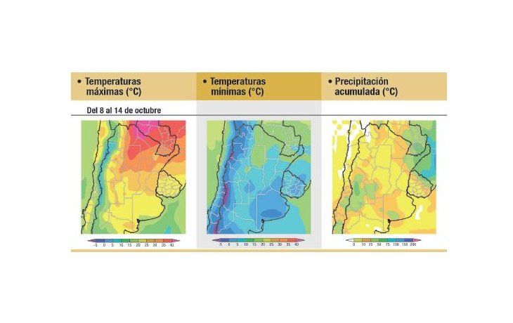 Tormentas y sudestada en zona agrícola