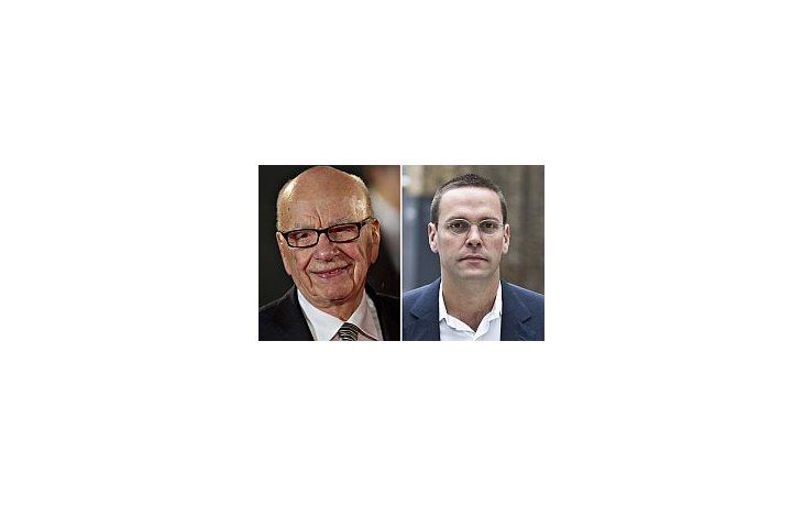 James Murdoch, el hijo del magnate mediático, Rupert.