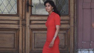 El Presidente recibió a la subdirectora gerente del Fondo Monetario Internacional (FMI), Gita Gopinath, en Casa Rosada.