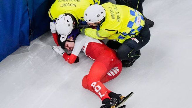 Kamila Sellier saufrió una brutal lesión.