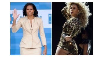 Michelle Obama y Beyoncé.