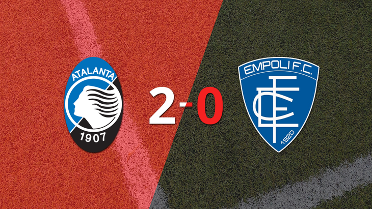 Atalanta deja a Empoli en cero con un triunfo 2-0
