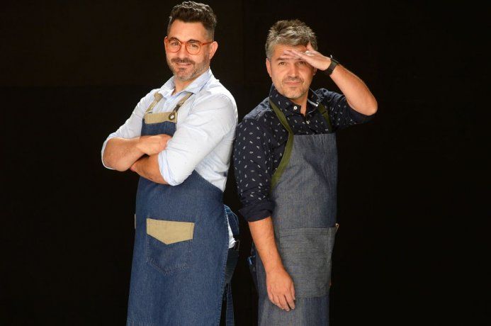Juan Braceli y Juan Ferrara estuvieron desde un principio en el programa de cocina. 