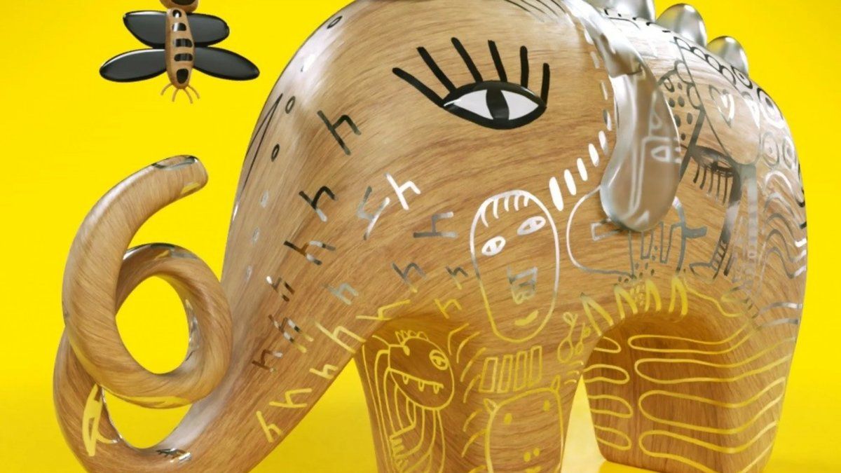 “Miloververse”: Milo Locket’s elephants go from cloth to NFT and back