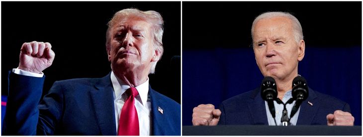 Donald Trump and Joe Biden emerged victorious in the last primary elections. Donald Trump and Joe Biden emerged victorious in the last primary elections.