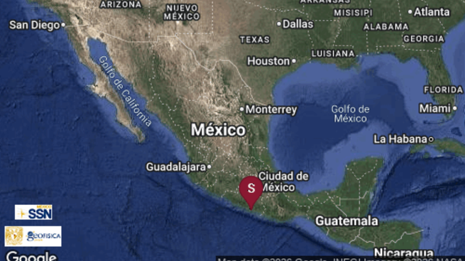 Alerta máxima por sismo de 6.5 en Guerrero: centro de tsunamis informa variaciones en el nivel del mar, los estados bajo monitoreo.