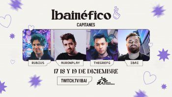 Anuncio del Ibainéfico 2021, el evento del streamer Ibai Llanos.