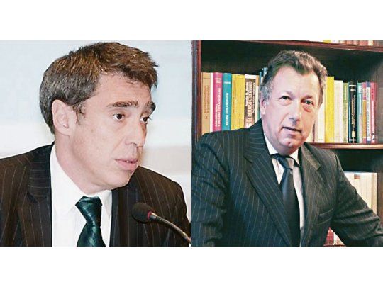 Santiago Corcuera y Alberto Dalla Vía.