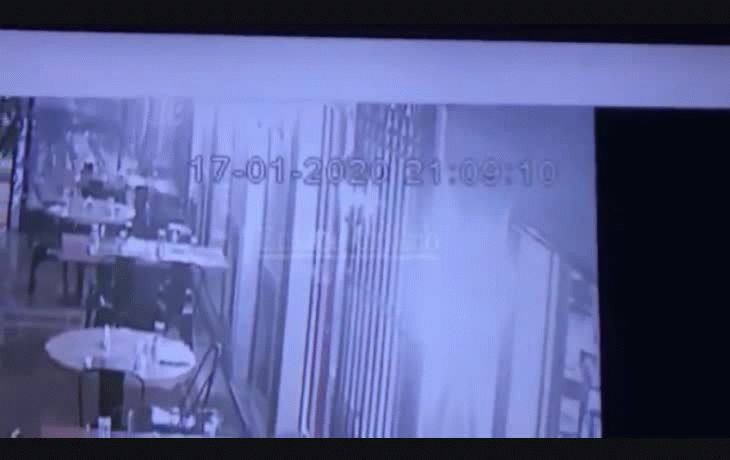 Las imágenes que muestran la presunta presencia de Pablo Ventura en un restaurante de Zárate