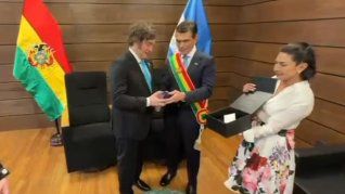 Milei y una buena sintonía con el nuevo presidente de Bolivia.