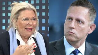 Lilita Carrió apuntó contra Peter Thiel. Lilita Carrió apuntó contra Peter Thiel.