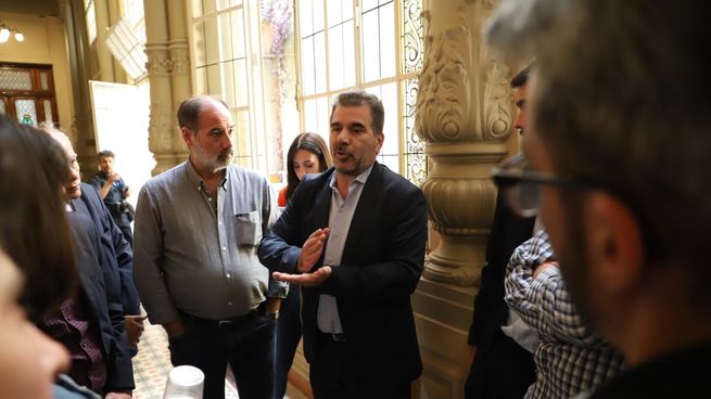 Cristian Ritondo, presidente de la bancada del PRO, el 25 de octubre del 2022. 