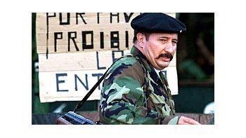 El jefe militar de la guerrilla Fuerzas Armadas Revolucionarias de Colombia (FARC), Suárez Rojas, alias Mono Jojoy