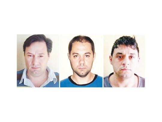 Martín Lanatta, Cristian Lanatta y Víctor Schillaci
