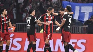 Montiel fue figura en la goleada de River en la Copa Argentina.