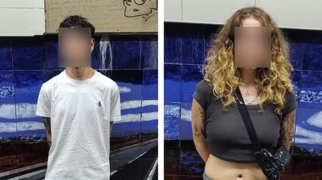 Los dos jóvenes arrestados por la Policía de la Ciudad