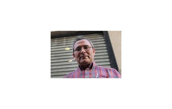 El referente del Frente Popular Darío Santillán de la villa 20, Diosnel Pérez.