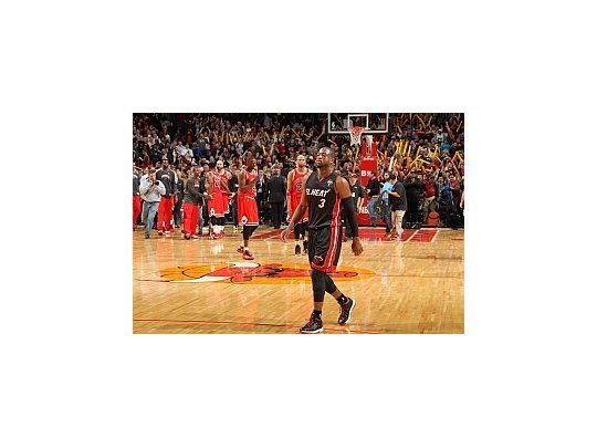 Los Bulls vencieron a los Heat e impidieron que alcanzaran su 28° victoria consecutiva.