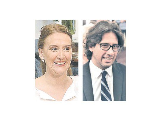 Gabriela Michetti y Germán Garavano