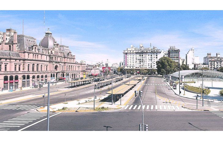 ámbito.com | Soledad. Constitución, con menos gente que en Navidad o Año Nuevo.