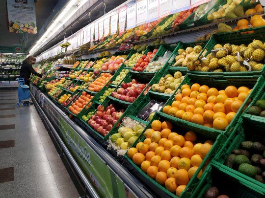 Inflación: frutas y verduras superan en más de un 70% al IPC en los últimos 12 meses.