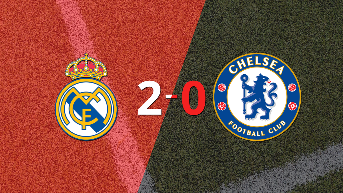 The victory of the first leg was for Real Madrid