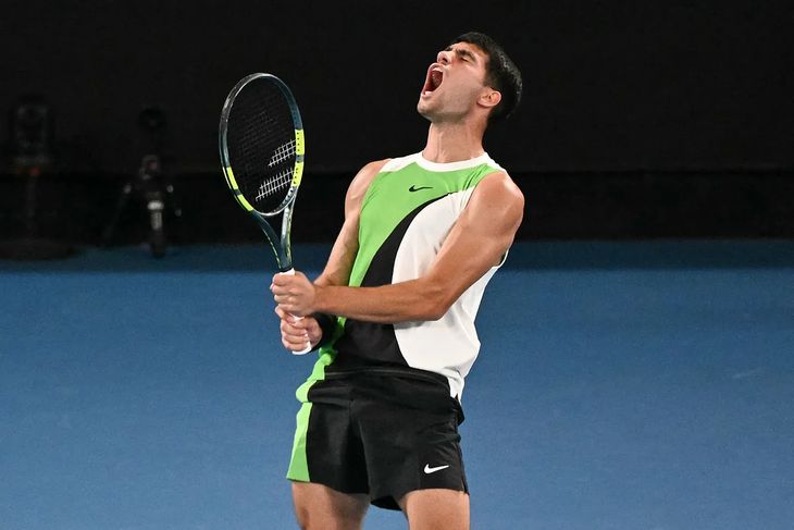 El festejo del murciano marcó un cambio de era en el tenis mundial. El festejo del murciano marcó un cambio de era en el tenis mundial. 
