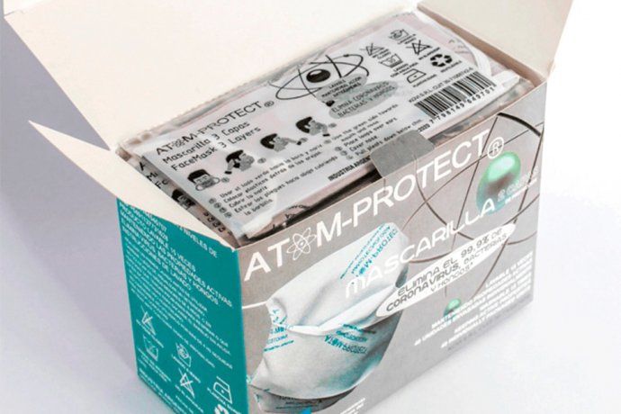 Caja con el empaque individual del babijo