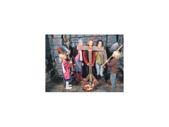 London Dungeon es uno de los sitios que mezcla el terror con la comedia.